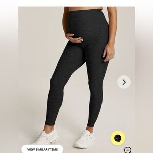 Beyond Yoga Beyond the Bump Maternity Leggings Sz L